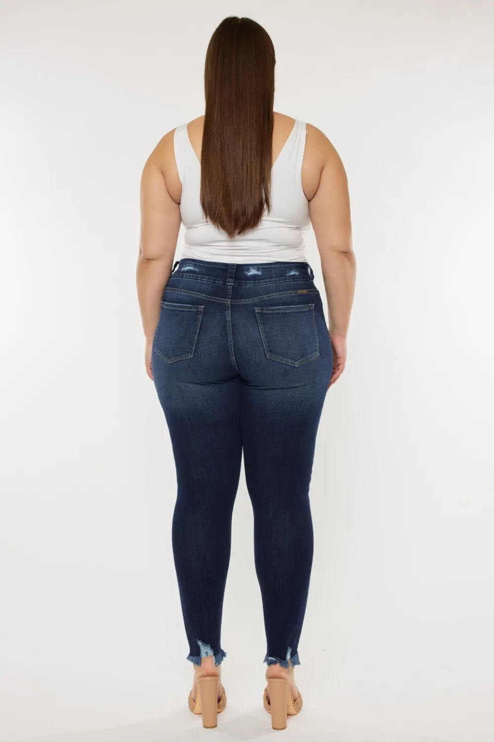 Kancan high waist jeans back view
